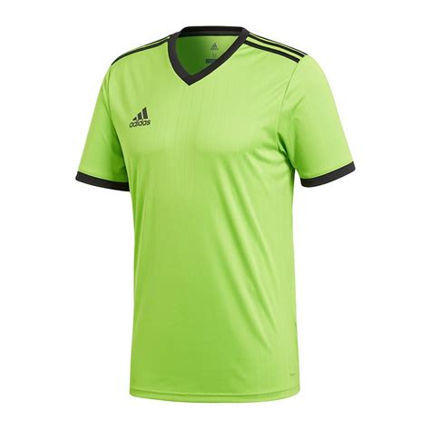 adidas Tabela 18 Trikot kurzarm Grün Schwarz